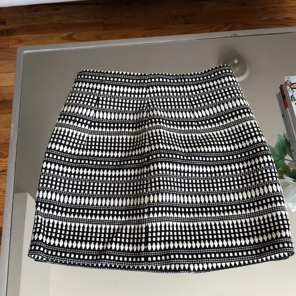 Zara high waisted mini skirt